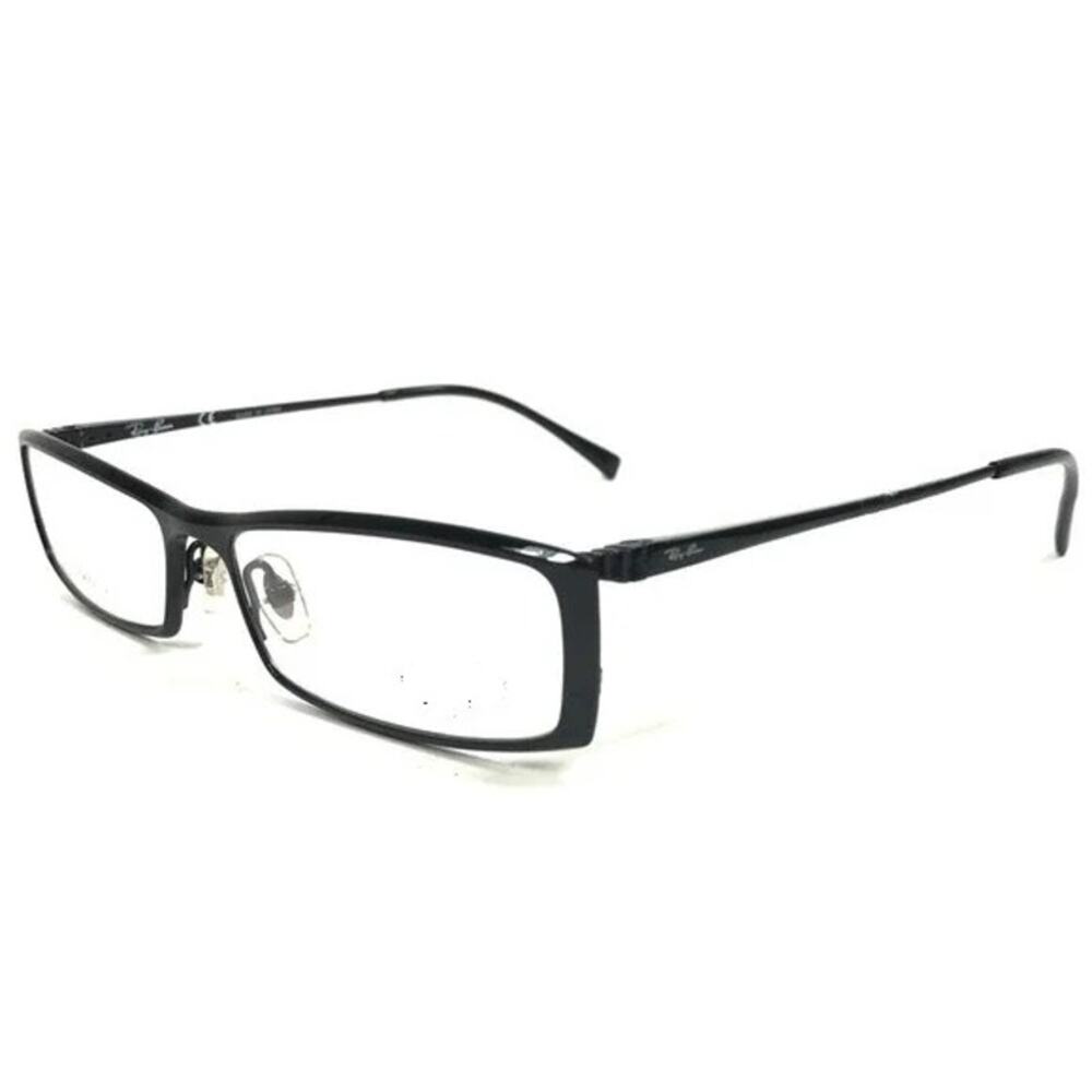 RAY BAN Unisex Black Frames for Glasses Eyeglasses rb8587 Metal Minimalist